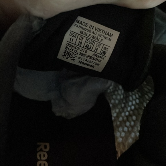 Reebok Crossfit Rope Pro 55C 101 Black Gym Trainer Sneakers Size 11 - Picture 5 of 5